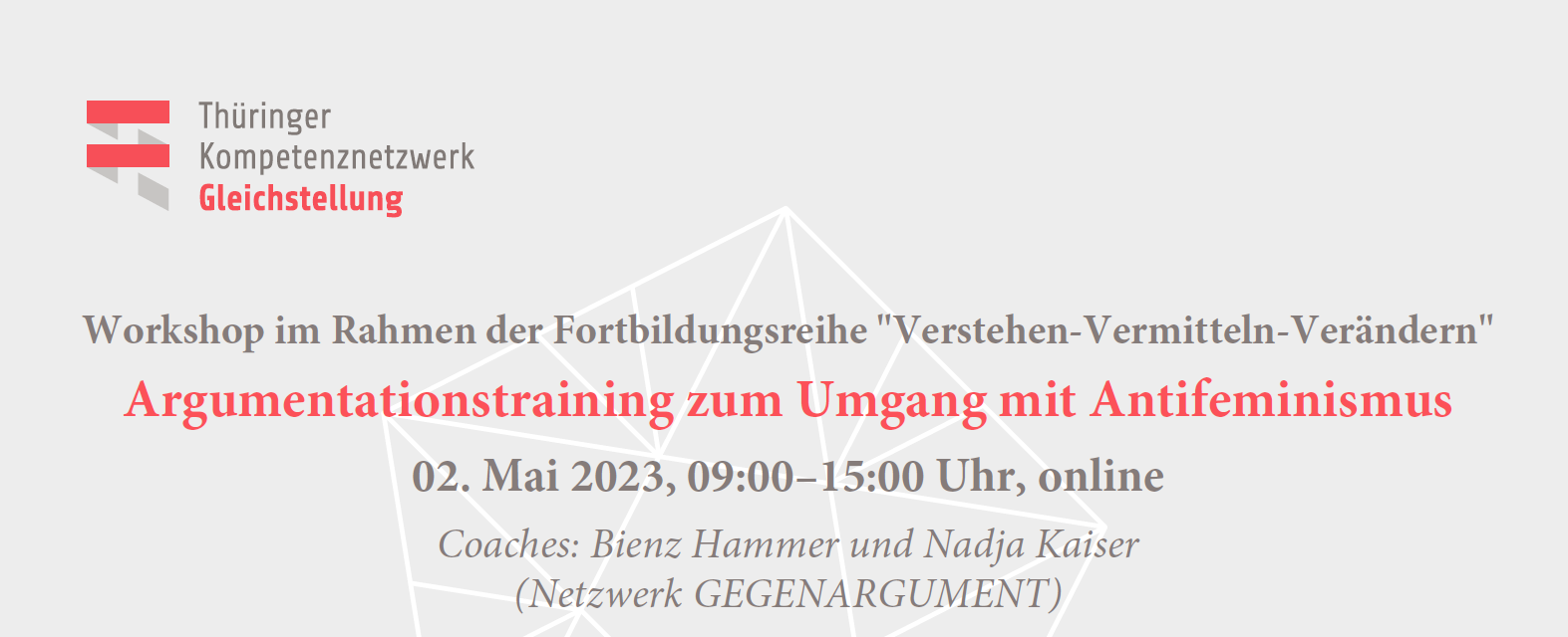Workshop: Argumentationstraining zum Umgang mit Antifeminismus