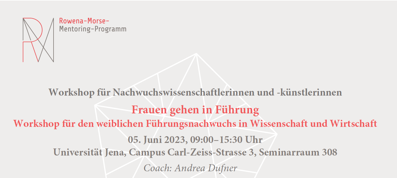 RMMP: Frauen gehen in Führung – Workshop für den weiblichen Führungsnachwuchs in Wissenschaft und Wirtschaft