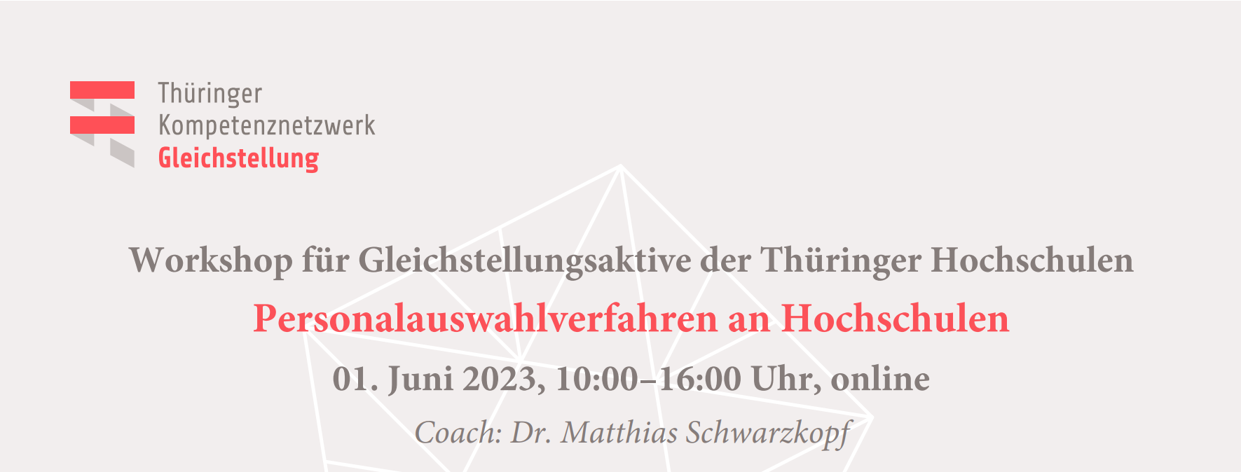 Workshop: Personalauswahlverfahren an Hochschulen